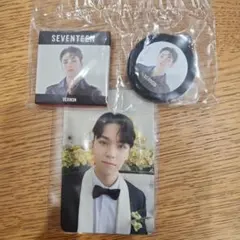 SEVENTEEN　バーノン　レコードマグネットチャーム　FMLトレカセット
