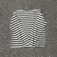 old uniqlo ボーダー　ロンT y2k archive cit