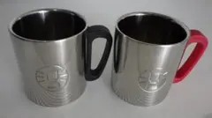 1293/コールマン　ステンレススチール マグカップ 2個セット