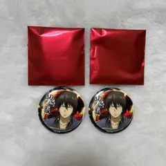 銀魂　大炎上グッズ　山崎退　缶バッジ