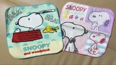 スヌーピー ハンドタオル 2枚セット SNOOPY
