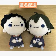 ☆匿名配送☆ 2点 ハイキュー もちぴこぬいぐるみ ③山口忠＆⑤澤村大地