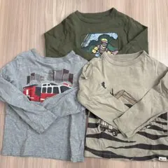 GAP 110cm 男の子　ロンT3枚セット