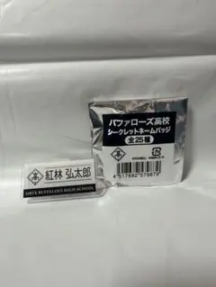オリックスバファローズ　シークレットネームバッチ　紅林弘太郎　24