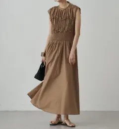 ア*ロ様 2387 Spick&Span. スモッキングギャザーワンピース 36 ア*ロ様 2387 Spick&Span. スモッキングギャザーワンピース 36 - メルカリ