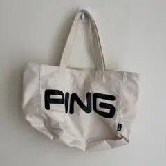 PING トートバッグ アイボリーのサムネイル