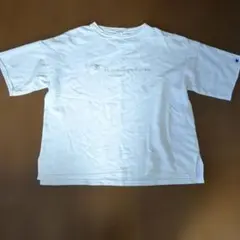 Champion ホワイト Tシャツ L