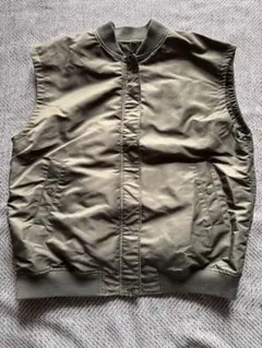 nico and...ベストジャケット　カーキー