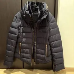 ZARA BASIC ネイビー ダウンジャケット
