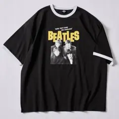 THE BEATLES/ザ ビートルズ 別注 ビッグシルエット リンガーTシャツ