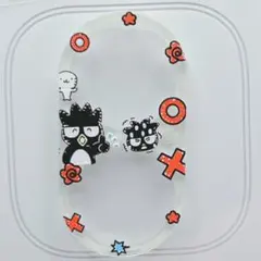 iphone16/16plusカメラレンズカバー ばつ丸クリア