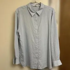 UNIQLO ストライプ 長袖シャツ XL