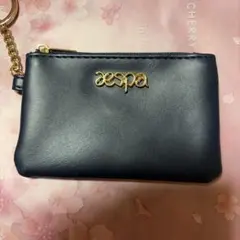 aespa コインケース ネイビー