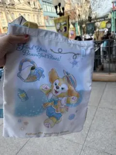 ダッフィー＆フレンズ ランダムトートバッグ 25周年　クッキーアン