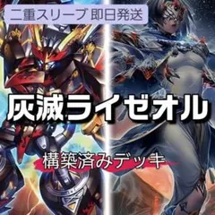 山屋　即日発送　灰滅デッキ　構築済みデッキ　滅亡龍 ヴェイドス 遊戯王 灰滅 本格構築済み デッキ 滅亡き闇ヴェイドス 灰滅せし都の