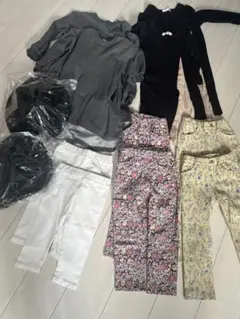 姉妹　お揃い　リンク　120 110 まとめ 長袖　秋　冬　ブランシェス