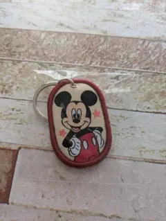 ミッキーマウス　タグキーホルダー
