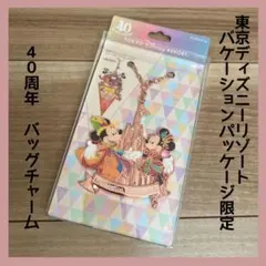 東京ディズニーリゾート バケーションパッケージ限定　40周年バッグチャーム