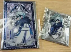 原神 霜痕と権焔シリーズ ドットーレ「博士」缶バッジとカード セット