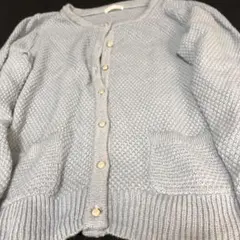 cinema club カーディガン ニット　水色