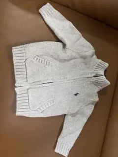 Ralph Lauren 12M グレー ニットセーター