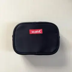 x-girl ブラック ポーチ