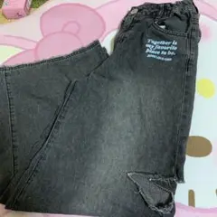 JENNI LOVE デニムパンツ ブラックのサムネイル