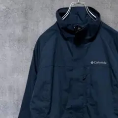 コロンビア　マウンテンパーカー　ネイビー　メンズ　S　OMNI-WIND