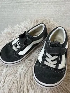 VANS Old Skool スニーカー ブラック/ホワイト　15㎝