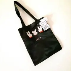 miffy 70周年　記念 トートバッグ 黒　ミッフィー　ブラック