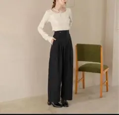 ラップタックパンツ　ブラック　hinari XSサイズ