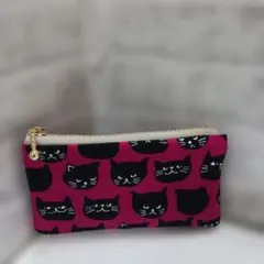 ★k.k★ ハンドメイドポーチ 猫柄 A477 2026年最新】猫 ポーチ ハンドメイドの人気アイテム - メルカリ