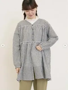 サマンサモスモス　SM2 サッカーチェックチュニック　未使用タグ付き❤️