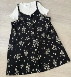 ザラ　ボックスプリーツ　シャツワンピース