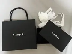 CHANEL カメリア付き ラッピングセット　＊中身なし
