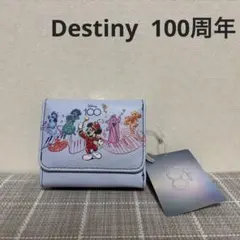 【新品】ディズニー 100周年記念 三つ折り財布 がま口のサムネイル
