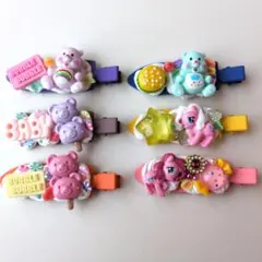 1個500円♡カラフル可愛い♡ホイップデコ♡ヘアピン