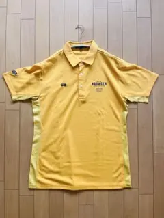 J.LINDEBERG ゴルフシャツ XXL イエロー ロゴ総柄 大きいサイズ - メルカリ
