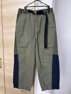 sacai 21SS 21-02535M カーゴパンツ　カーキのサムネイル