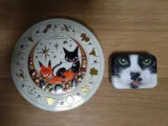 ゴンチャロフ✬メリーチョコレート　猫缶