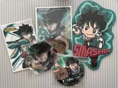 ヒロアカ 緑谷出久 グッズセット カード シール 缶バッジ