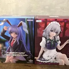 東方Project フィギュア 2体セット 鈴仙・優曇華院 一十六夜咲夜