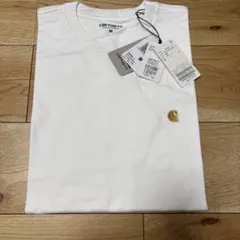 carhartt L/S CHASE T-SHIRT -White / Gold