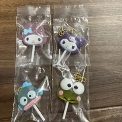 サンリオキャラクターズ カラフルキャンディチャーム 4点セット