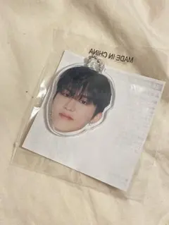 顔アクリルキーホルダー　ジョンウ