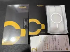 iPhone 13 mini用 NIMASO Magsafe対応ケース+フイルム