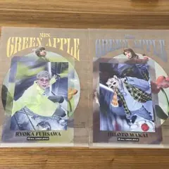 Mrs. GREEN APPLE 一番くじ クリアファイル ステッカー ミセス
