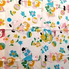 古布 ヴィンテージ アンティーク テーブル クロス 生地 布 北欧 ハンドメイド