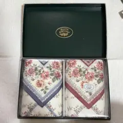 LAURA ASHLEY ハンカチ 2枚セット 新品 未使用