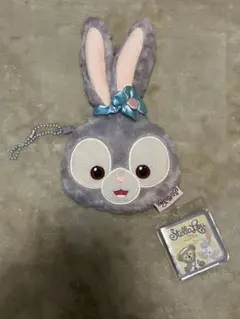 上海ディズニー ステラルー ファスナー付きポーチ